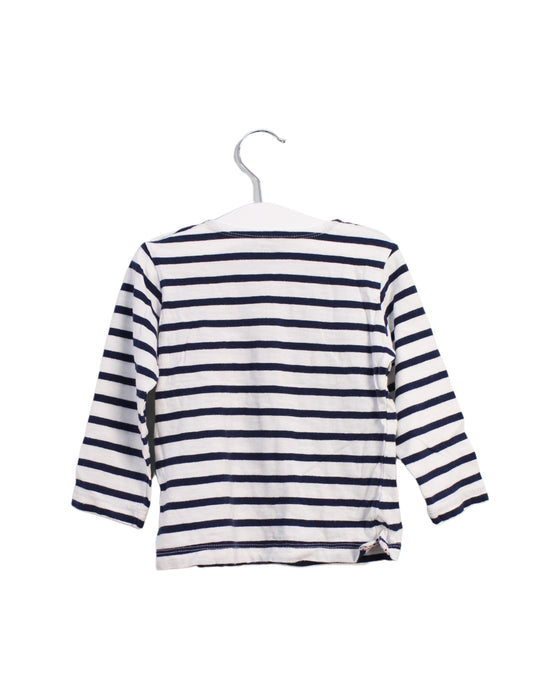 A Navy Long Sleeve Tops from Bout'Chou in size 2T for boy. (Back View)