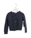 A Blue Cardigans from Bonpoint in size 3T for girl. (Front View)