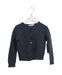 A Blue Cardigans from Bonpoint in size 3T for girl. (Front View)