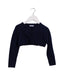 A Navy Cardigans from Mayoral in size 4T for girl. (Front View)