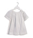 A White Short Sleeve Tops from Crewcuts in size 3T for girl. (Front View)