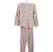 A Multicolour Pyjama Sets from Petit Bateau in size 4T for girl. (Back View)