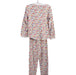 A Multicolour Pyjama Sets from Petit Bateau in size 4T for girl. (Back View)