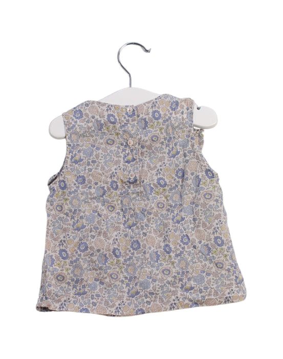 A Multicolour Sleeveless Tops from Cyrillus in size 12-18M for girl. (Back View)