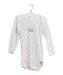 A White Long Sleeve Bodysuits from Petit Bateau in size 2T for girl. (Front View)
