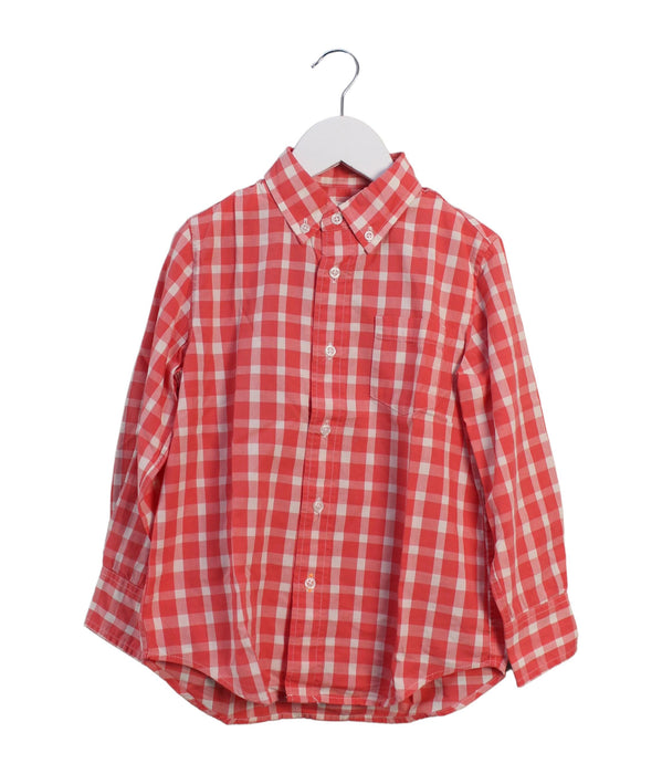 A Pink Shirts from Crewcuts in size 4T for boy. (Front View)