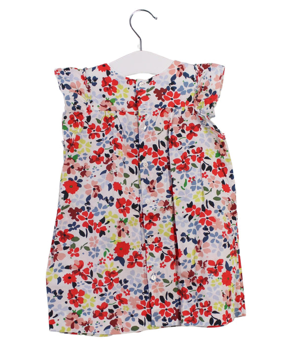 A Multicolour Short Sleeve Dresses from Bonpoint in size 2T for girl. (Back View)