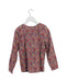 A Red Long Sleeve Tops from Bonpoint in size 6T for girl. (Back View)