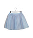 A Blue Tulle Skirts from Dior in size 8Y for girl. (Front View)