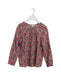 A Red Long Sleeve Tops from Bonpoint in size 6T for girl. (Front View)