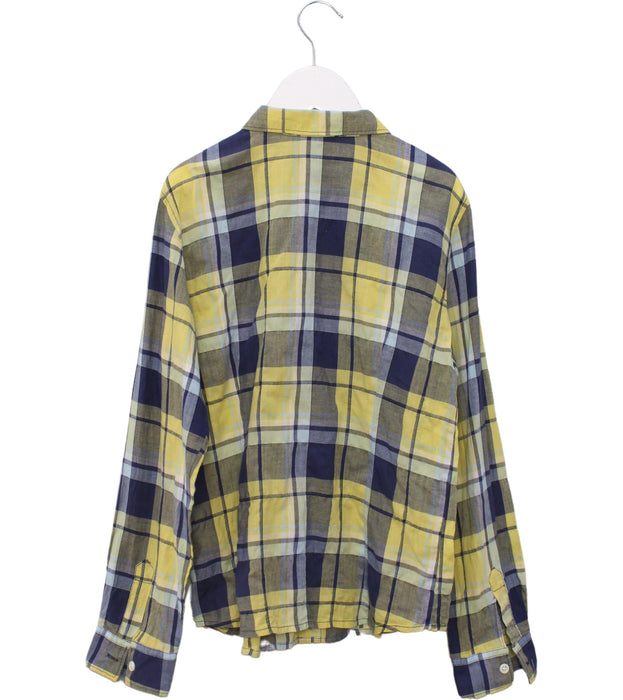 A Yellow Shirts from Bonpoint in size 10Y for boy. (Back View)
