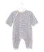 A White Long Sleeve Jumpsuits from Petit Bateau in size 3-6M for girl. (Front View)