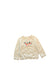 A Beige Crewneck Sweatshirts from Louise Misha in size 6T for girl. (Front View)