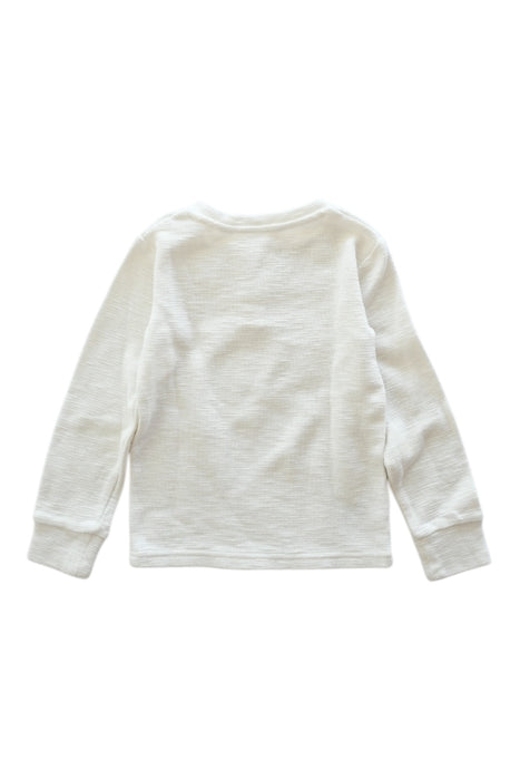 A White Long Sleeve Tops from Country Road in size 6T for neutral. (Back View)