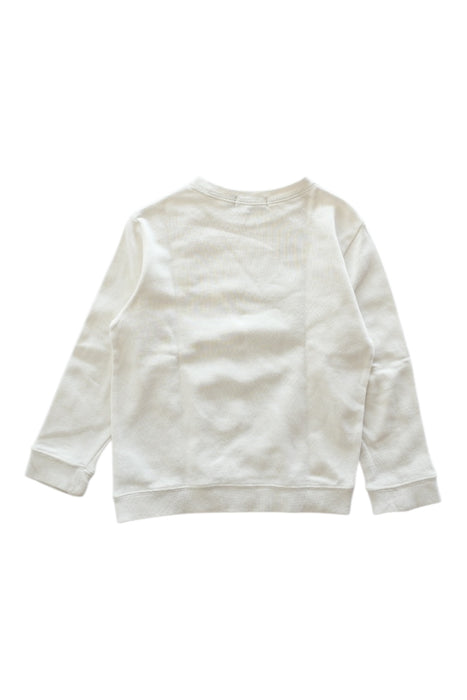 A White Crewneck Sweatshirts from Stella McCartney in size 5T for girl. (Back View)