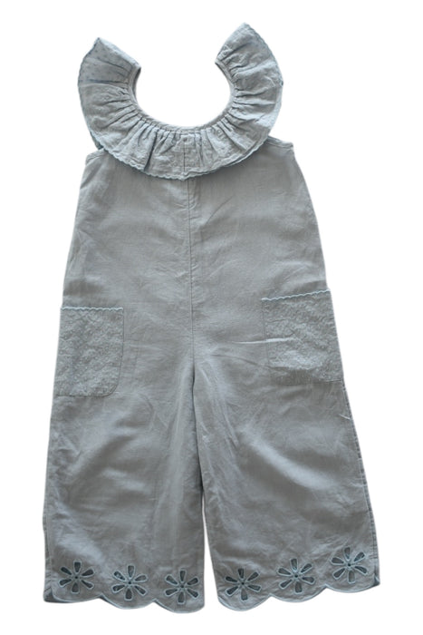 A Grey Overall Dresses from Stella McCartney in size 5T for girl. (Front View)