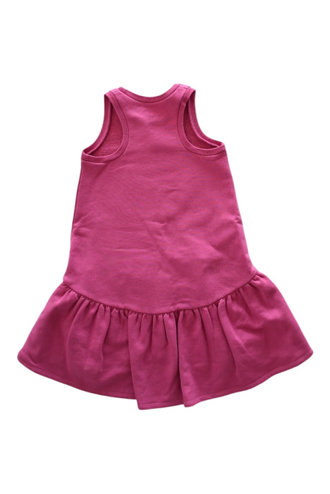 A Pink Sleeveless Dresses from Nº21 in size 6T for girl. (Back View)