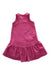 A Pink Sleeveless Dresses from Nº21 in size 6T for girl. (Back View)