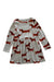 A White Long Sleeve Dresses from Mini Rodini in size 6T for girl. (Front View)