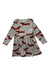 A White Long Sleeve Dresses from Mini Rodini in size 6T for girl. (Back View)