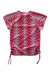 A Pink Rash Guards from Snapper Rock in size 6T for girl. (Back View)
