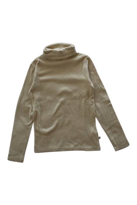 A Beige Long Sleeve Tops from Bonpoint in size 6T for neutral. (Front View)