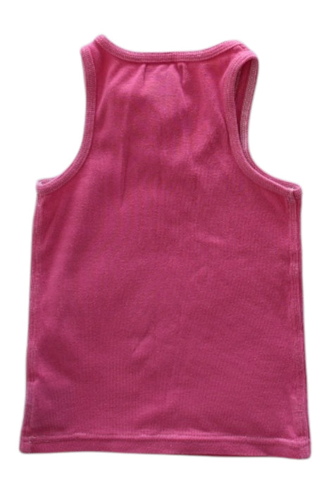 A Pink Sleeveless Tops from Ralph Lauren in size 6T for girl. (Back View)