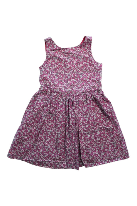 A Pink Sleeveless Dresses from Polo Ralph Lauren in size 5T for girl. (Front View)