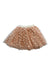A Peach Tulle Skirts from Bonpoint in size 6T for girl. (Back View)