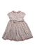 A White Short Sleeve Dresses from Confiture in size 3T for girl. (Back View)