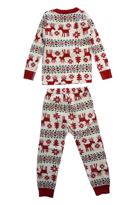 A Multicolour Pyjama Sets from Hanna Andersson in size 4T for neutral. (Back View)
