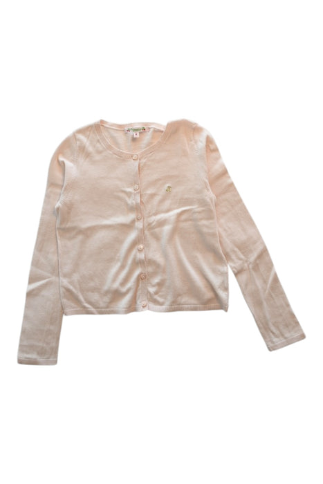A Pink Cardigans from Bonpoint in size 8Y for girl. (Front View)