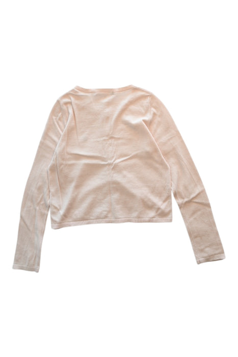 A Pink Cardigans from Bonpoint in size 8Y for girl. (Back View)