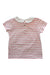A Pink Short Sleeve Tops from Jacadi in size 6T for girl. (Back View)