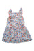 A Multicolour Sleeveless Dresses from Jacadi in size 6T for girl. (Front View)