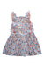 A Multicolour Sleeveless Dresses from Jacadi in size 6T for girl. (Back View)