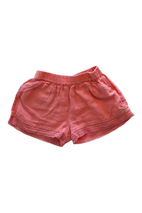 A Pink Shorts from Tartine et Chocolat in size 4T for girl. (Front View)