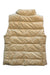 A Beige Outerwear Vests from Moncler in size 6T for neutral. (Back View)