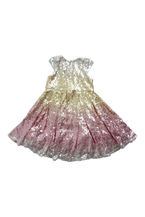 A Multicolour Short Sleeve Dresses from Seed in size 3T for girl. (Back View)
