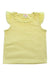 A Yellow Sleeveless Tops from Seed in size 6T for girl. (Front View)