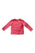 A Pink Long Sleeve T Shirts from Miki House in size 6T for girl. (Back View)