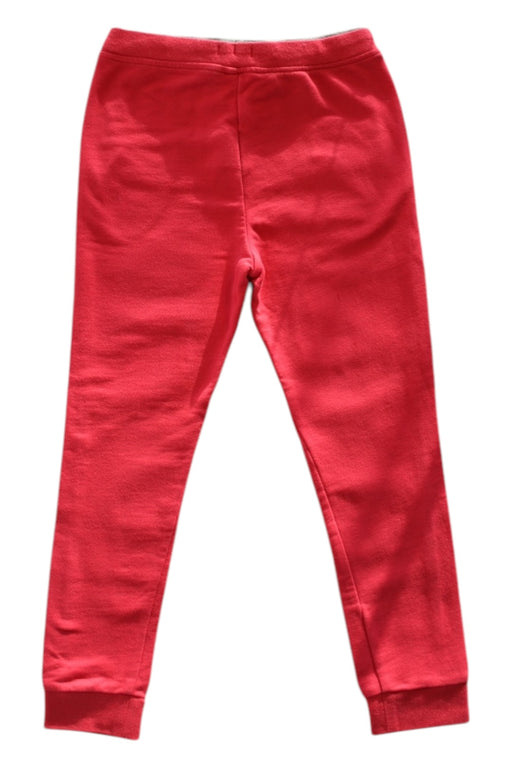 A Red Sweatpants from Obaibi - Okaidi in size 7Y for girl. (Back View)