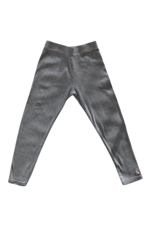 A Grey Leggings from Joules in size 5T for girl. (Front View)