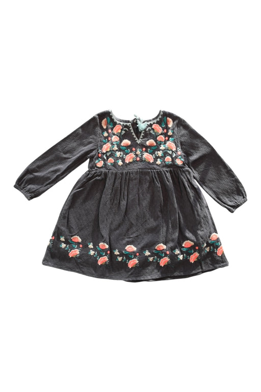 A Multicolour Long Sleeve Dresses from Louise Misha in size 5T for girl. (Front View)