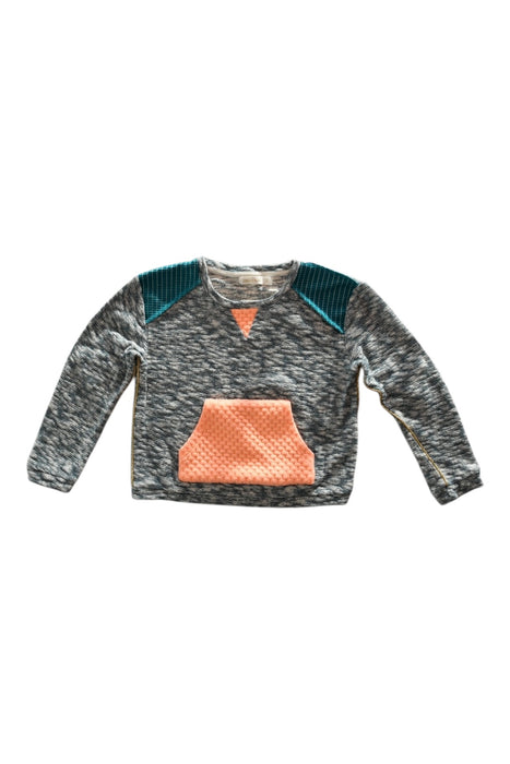 A Multicolour Crewneck Sweatshirts from Oaks of Acorn in size 6T for girl. (Front View)