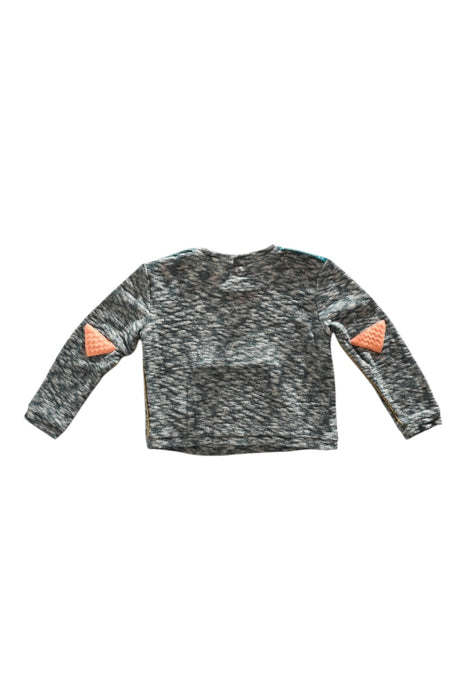 A Multicolour Crewneck Sweatshirts from Oaks of Acorn in size 6T for girl. (Back View)