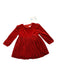 A Red Long Sleeve Dresses from Mayoral in size 12-18M for girl. (Front View)