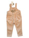 A Peach Long Overalls from Jamie Kay in size 6-12M for girl. (Front View)