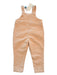 A Peach Long Overalls from Jamie Kay in size 6-12M for girl. (Back View)