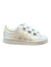 A White Sneakers from Adidas in size 18-24M for neutral. (Front View)